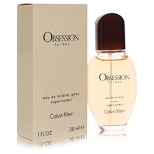 Load image into Gallery viewer, Obsession by Calvin Klein Eau De Toilette Spray 1 oz (Men)