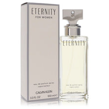 Load image into Gallery viewer, Eternity by Calvin Klein Eau De Parfum Spray 3.3 oz (Women)