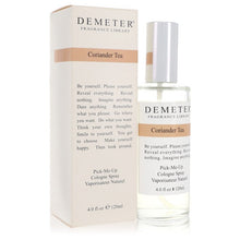 Load image into Gallery viewer, Demeter Coriander Tea by Demeter Cologne Spray 4 oz (Women)