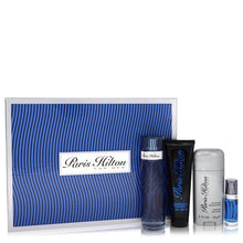 Load image into Gallery viewer, Paris Hilton by Paris Hilton Gift Set -- 3.4 oz Eau De Toilette Spray + 3 oz Body Wash + 2.75 oz Deodorant Stick + .25 Mini EDT Spray (Men)