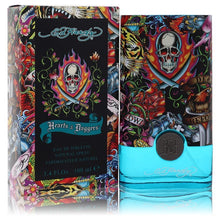 Load image into Gallery viewer, Ed Hardy Hearts &amp; Daggers by Christian Audigier Eau De Toilette Spray 3.4 oz (Men)