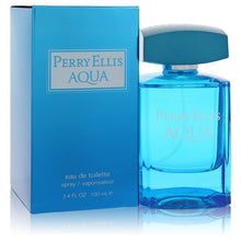 Load image into Gallery viewer, Perry Ellis Aqua by Perry Ellis Eau De Toilette Spray 3.4 oz (Men)