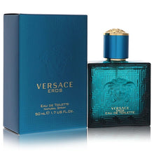 Load image into Gallery viewer, Versace Eros by Versace Eau De Toilette Spray 1.7 oz (Men)