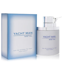 Load image into Gallery viewer, Yacht Man Metal by Myrurgia Eau De Toilette Spray 3.4 oz (Men)