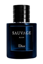 Load image into Gallery viewer, Dior Sauvage Elixir perfume bottle on a white background