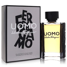 Load image into Gallery viewer, Salvatore Ferragamo Uomo by Salvatore Ferragamo Eau De Toilette Spray 3.4 oz (Men)