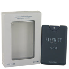 Load image into Gallery viewer, Eternity Aqua by Calvin Klein Mini EDT Spray .67 oz (Men)
