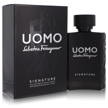 Load image into Gallery viewer, Salvatore Ferragamo Uomo Signature by Salvatore Ferragamo Eau De Parfum Spray 3.4 oz (Men)