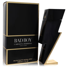 Load image into Gallery viewer, Bad Boy by Carolina Herrera Eau De Toilette Spray 1.7 oz (Men)