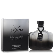 Load image into Gallery viewer, John Varvatos Nick Jonas JV x NJ by John Varvatos Eau De Toilette Spray (Silver Edition) 4.2 oz (Men)