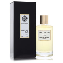 Load image into Gallery viewer, Mancera Crazy for Oud by Mancera Eau De Parfum Spray (Unisex) 4 oz (Women)