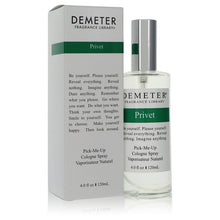 Load image into Gallery viewer, Demeter Privet by Demeter Cologne Spray (Unisex) 4 oz (Men)