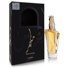 Load image into Gallery viewer, Lattafa Maahir by Lattafa Eau De Parfum Spray (Unisex) 3.4 oz (Women)