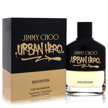 Load image into Gallery viewer, Jimmy Choo Urban Hero Gold Edition by Jimmy Choo Eau De Parfum Spray 3.3 oz (Men)
