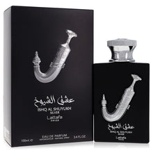 Load image into Gallery viewer, Lattafa Pride Ishq Al Shuyukh Silver by Lattafa Eau De Parfum Spray (Unisex) 3.4 oz (Men)