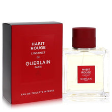 Load image into Gallery viewer, Habit Rouge L'instinct by Guerlain Eau De Toilette Intense Spray 1.6 oz (Men)