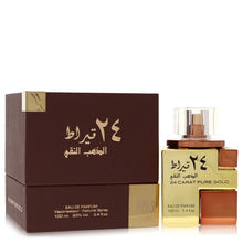 Load image into Gallery viewer, Lattafa 24 Carat Pure Gold by Lattafa Eau De Parfum Spray (Unisex) 3.4 oz (Men)