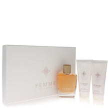 Load image into Gallery viewer, Usher Femme by Usher Gift Set -- 3.4 oz Eau De Parfum Spray + 3.4 oz Body Lotion + 3.4 oz Shower Gel (Women)