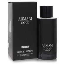 Load image into Gallery viewer, Armani Code by Giorgio Armani Parfum Spray Relillable 4.2 oz (Men)