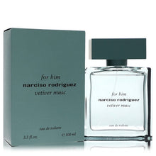 Load image into Gallery viewer, Narciso Rodriguez Vetiver Musc by Narciso Rodriguez Eau De Toilette Spray 3.3 oz (Men)