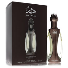 Load image into Gallery viewer, Niche Emarati Hayaam by Lattafa Eau De Parfum Spray (Unisex) 3.4 oz (Men)