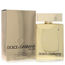 Load image into Gallery viewer, The One Gold by Dolce &amp; Gabbana Eau De Parfum Intense Spray 3.3 oz (Men)