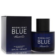Load image into Gallery viewer, Kenneth Cole Moonlight Blue by Kenneth Cole Eau De Toilette Spray 3.4 oz (Men)