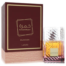 Load image into Gallery viewer, Lattafa Khamrah Dukhan by Lattafa Eau De Parfum Spray (Unisex) 3.4 oz (Men)