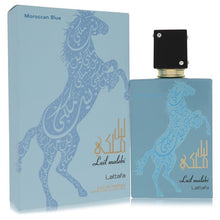Load image into Gallery viewer, Lattafa Lail Maleki Morrocan Blue by Lattafa Eau De Parfum Spray (Unisex) 3.4 oz (Men)