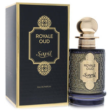 Load image into Gallery viewer, Sapil Royale Oud by Sapil Eau De Parfum Spray (Unisex) 3.4 oz (Men)