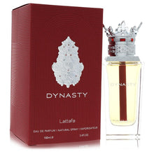 Load image into Gallery viewer, Lattafa Dynasty by Lattafa Eau De Parfum Spray (Unisex) 3.4 oz (Women)