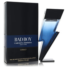 Load image into Gallery viewer, Bad Boy Cobalt by Carolina Herrera Eau De Parfum Spray 1.7 oz (Men)